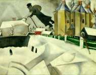 Marc Chagall - Over Vitebsk
